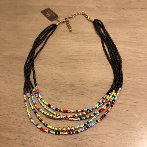 Vintage ARDEN Multicolor Beaded Layered Necklace